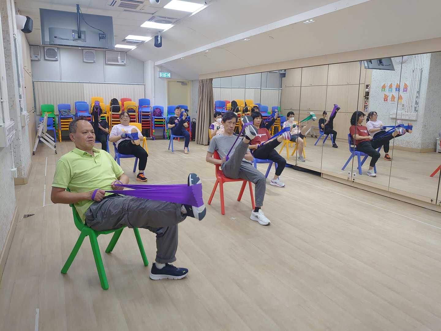 50歲-75歲人士體適能健體班